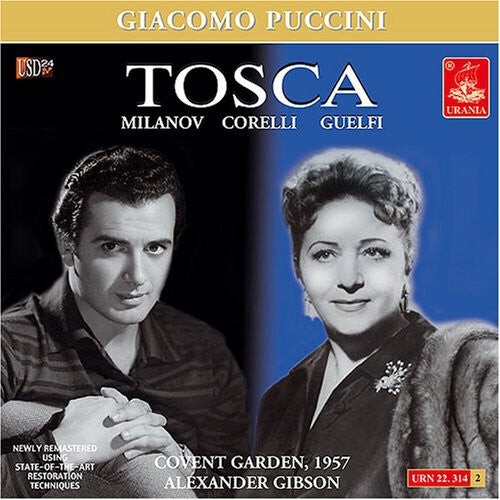 

CD диск Puccini / Milanov / Corelli / Guelfi / London: Tosca