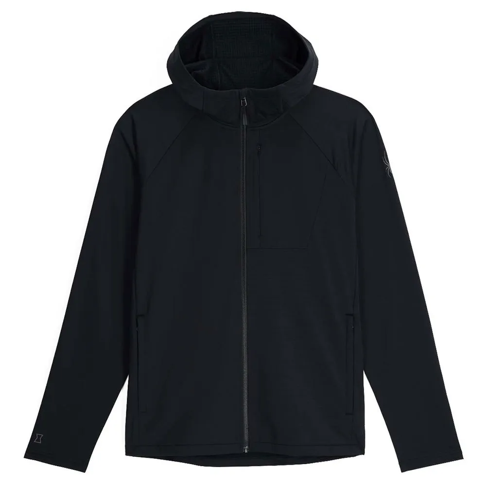 

Толстовка Spyder Matrix GridWeb Fleece full zip, черный