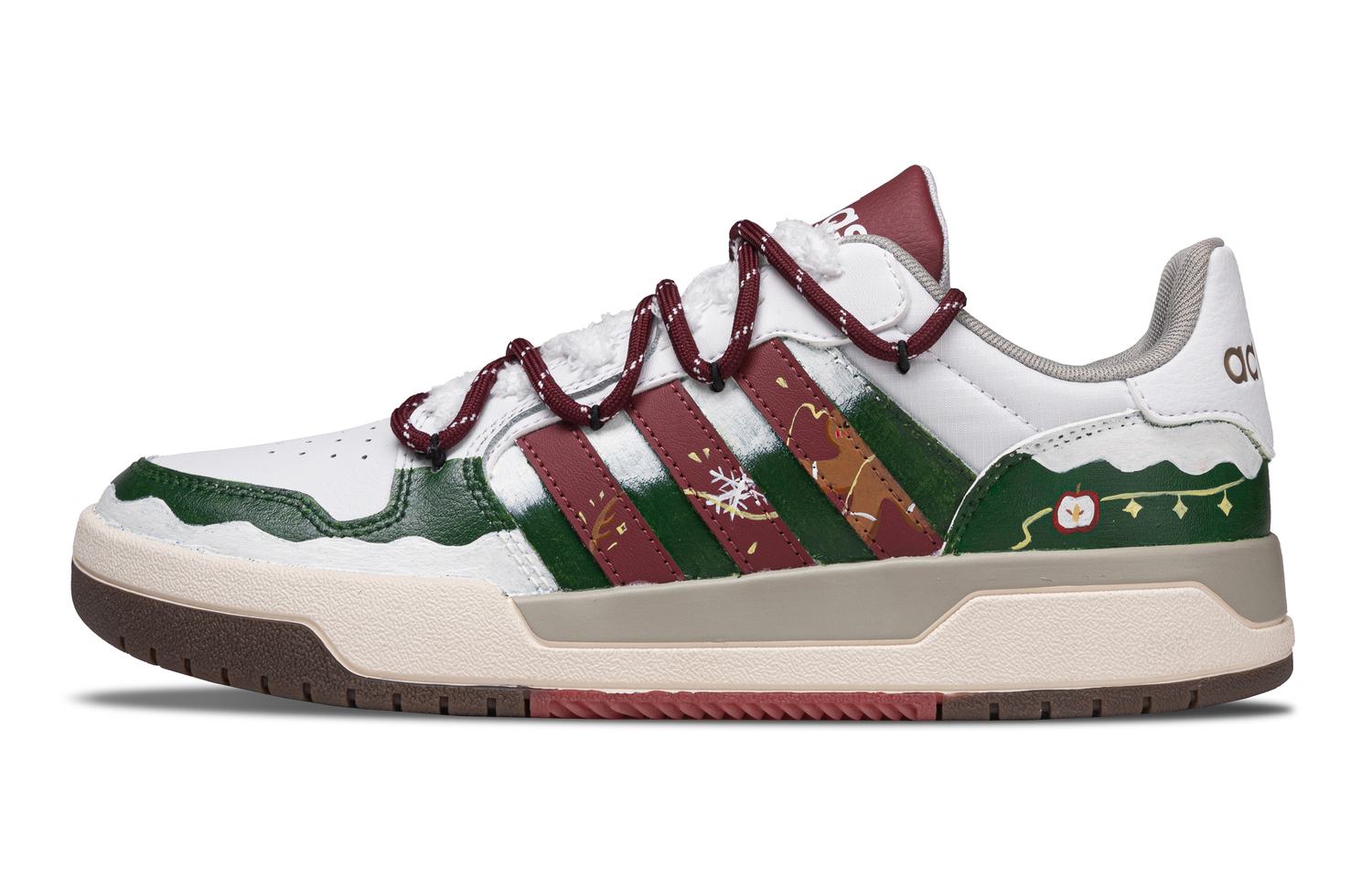 

Adidas Neo Кроссовки для скейтбординга Entrap Snowfield Ginger Charm с износостойким верхом, унисекс, белый и зеленые