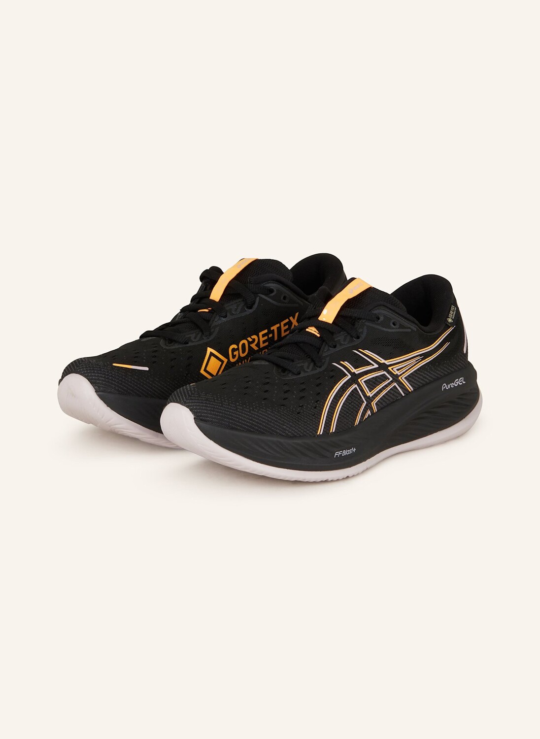 

Кроссовки gel-cumulus 26 gtx ASICS, цвет SCHWARZ/ORANGE/HELLLILA