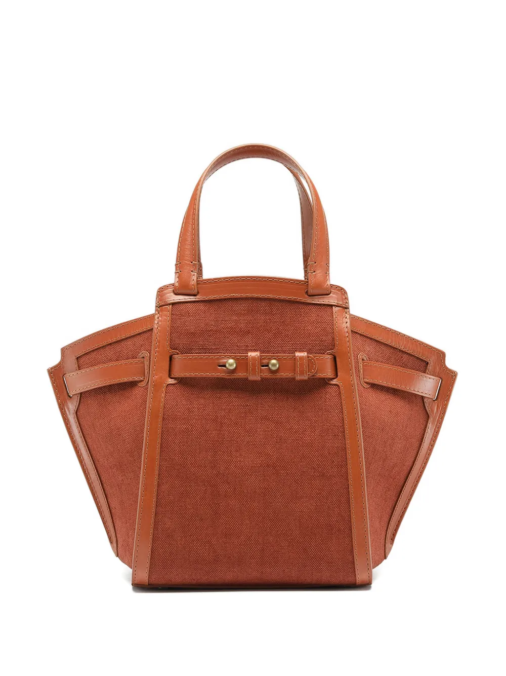 

Седельная сумка с отделкой из седельной кожи Officine Creative, оранжевый