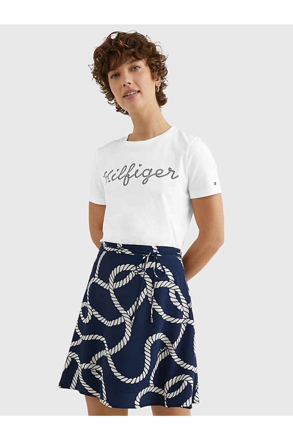 Футболка Tommy Hilfiger, экру