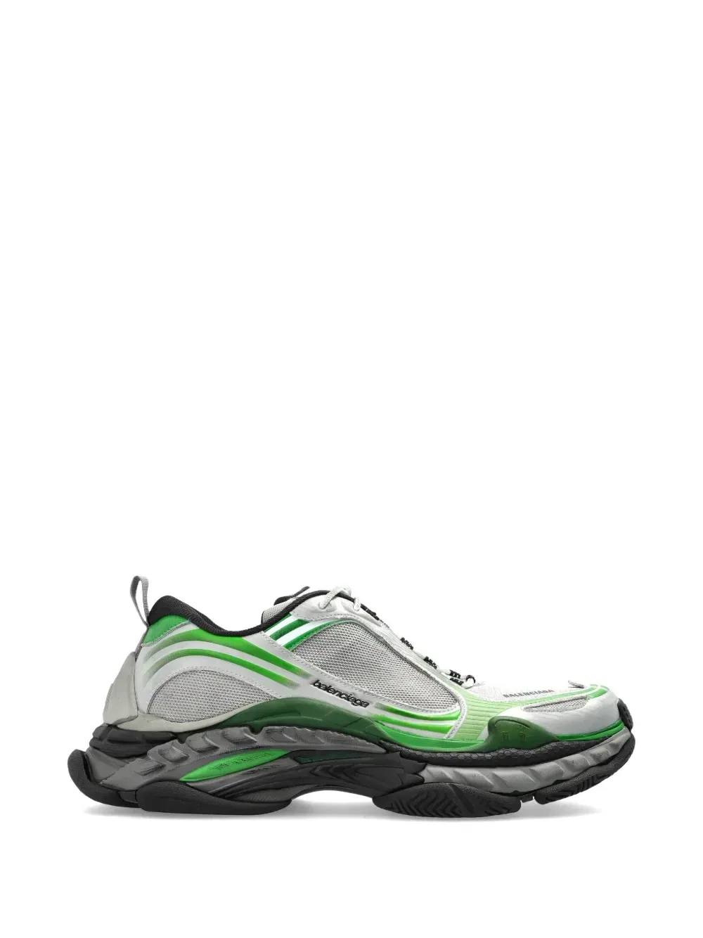 Кроссовки Triple S2 с многослойной конструкцией Balenciaga, серый