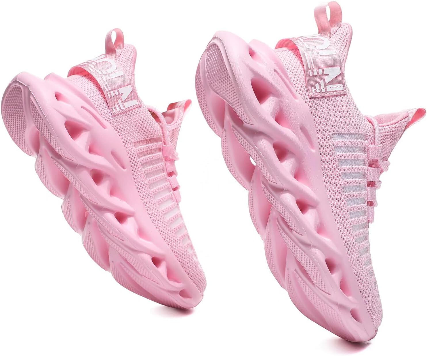 

Мужские кроссовки GSLMOLN без шнурков, дышащие, для прогулок, ультралегкие, повседневные, спортивные, для зала, модные, розовый