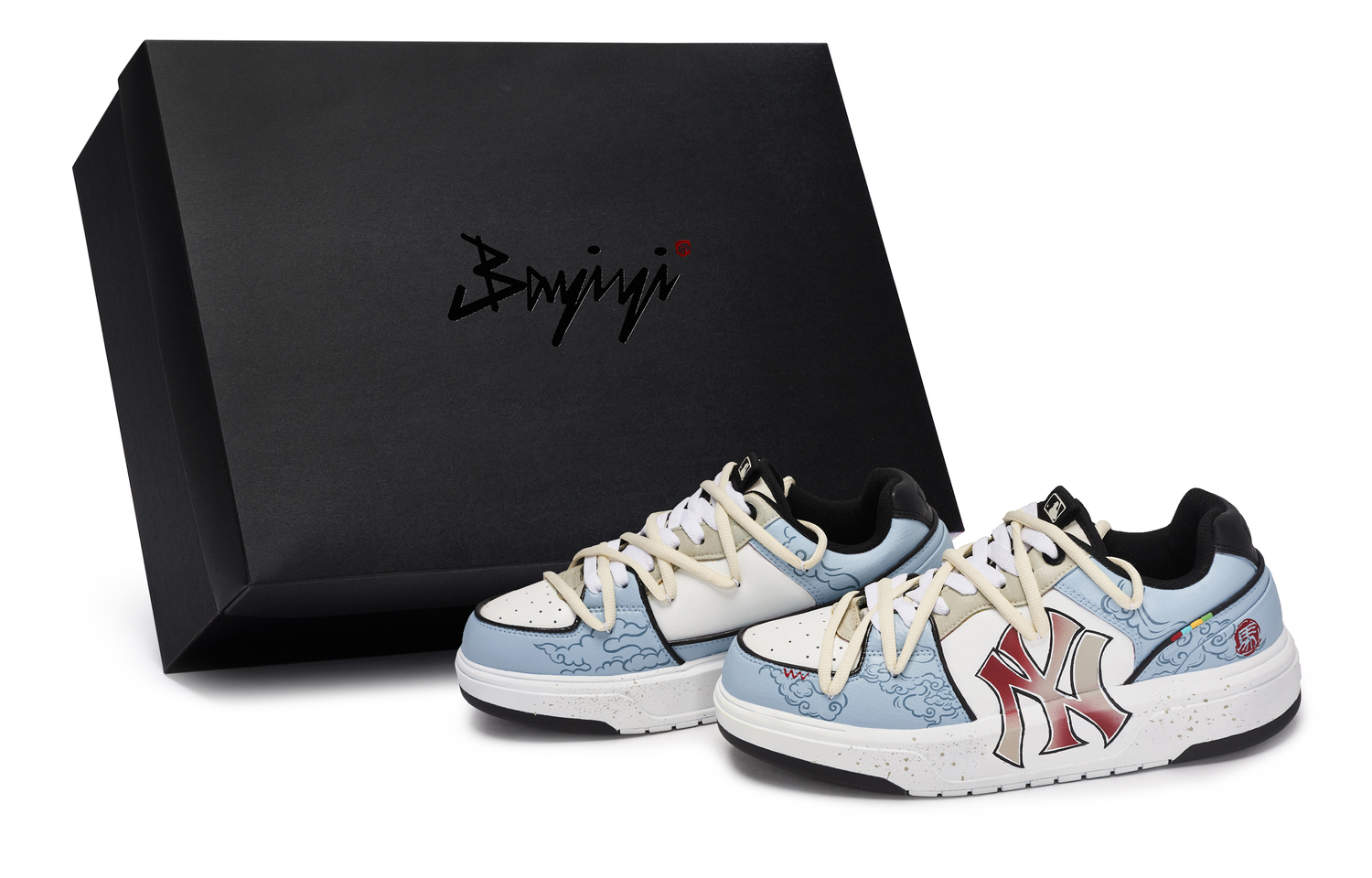 

Chunky Liner 811 Manufacturing, Bustling City, специальная коробка для обуви, устойчивая к истиранию, противоскользящая, низкие MLB, черный белый синий красный