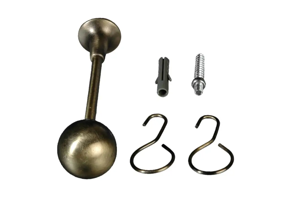 

Держатель для шарфа Liedeco, 16 мм 12,1 см, цвет messingfarben/antik