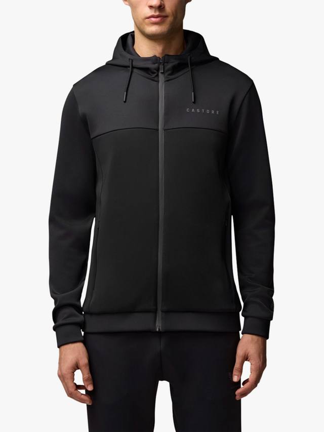 

Скаба худи с длинным рукавом на молнии Castore, Black