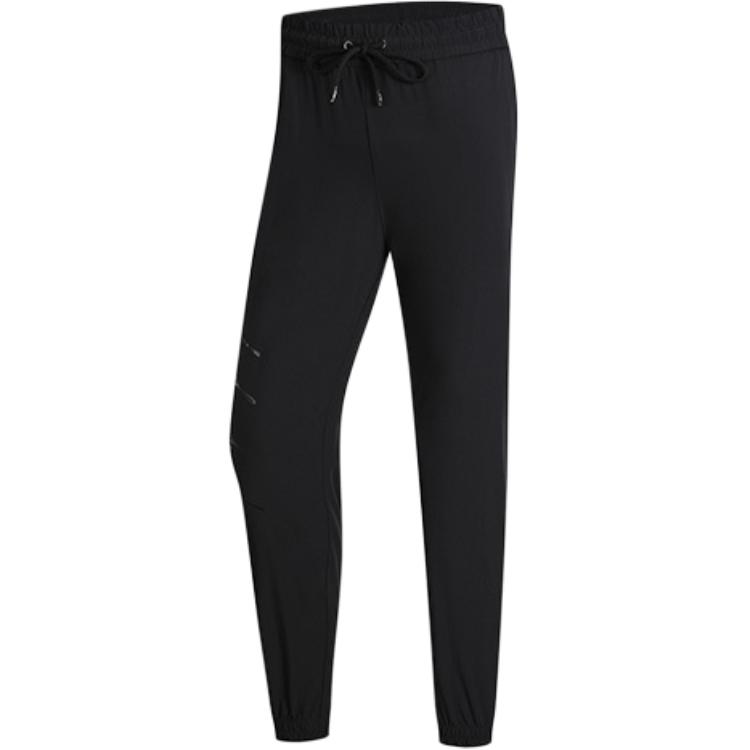 

Вязаные спортивные штаны Women's Standard Black LiNing, светло-коричневый/черный