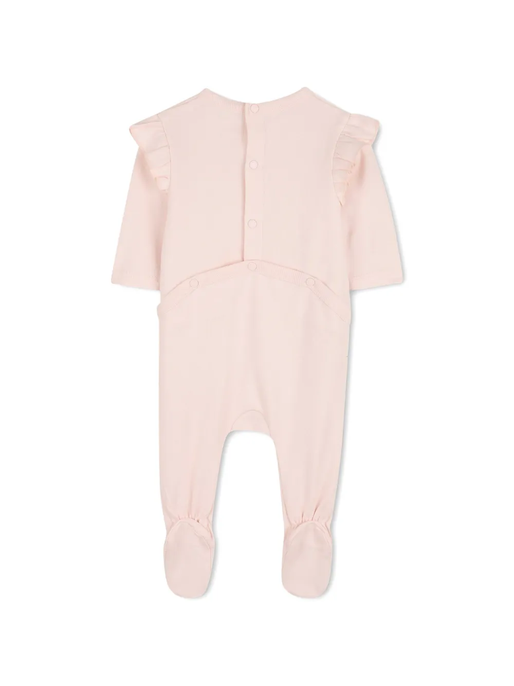 Комбинезон для малышей с оборками (набор) Kenzo Kids, розовый — фото 4