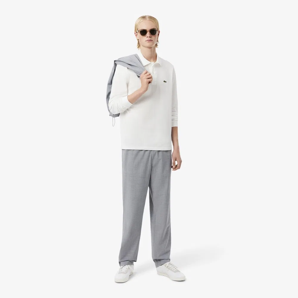 Мужские джоггеры из смесовой шерсти Lacoste