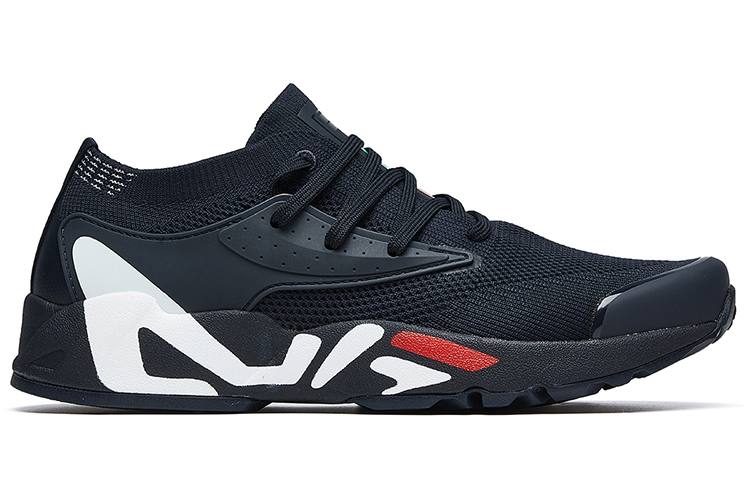 FILA Мужские дышащие устойчивые к истиранию низкие повседневные беговые кроссовки Mind One Legend Blue — фото 2
