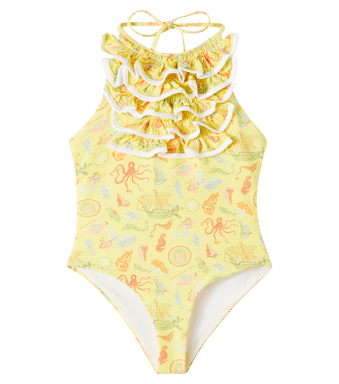 

Купальник Bumby Aman с принтом и рюшами Marysia Bumby, Cameo Print 3