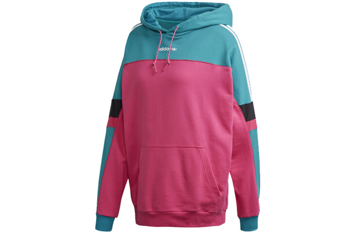 

Свитшот женский пурпурный/изумрудный Adidas Originals, цвет Magenta/emerald