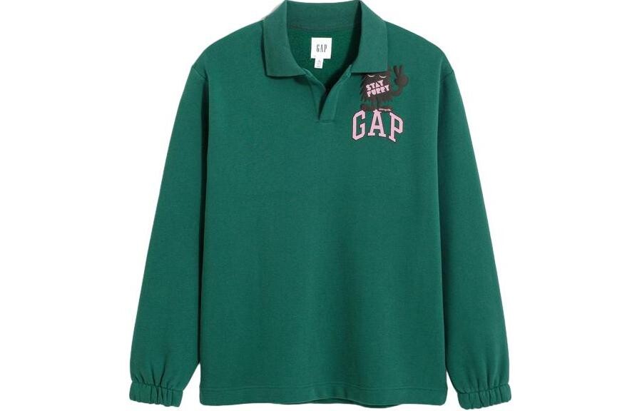 

Свитшот унисекс зеленый Gap, зеленый