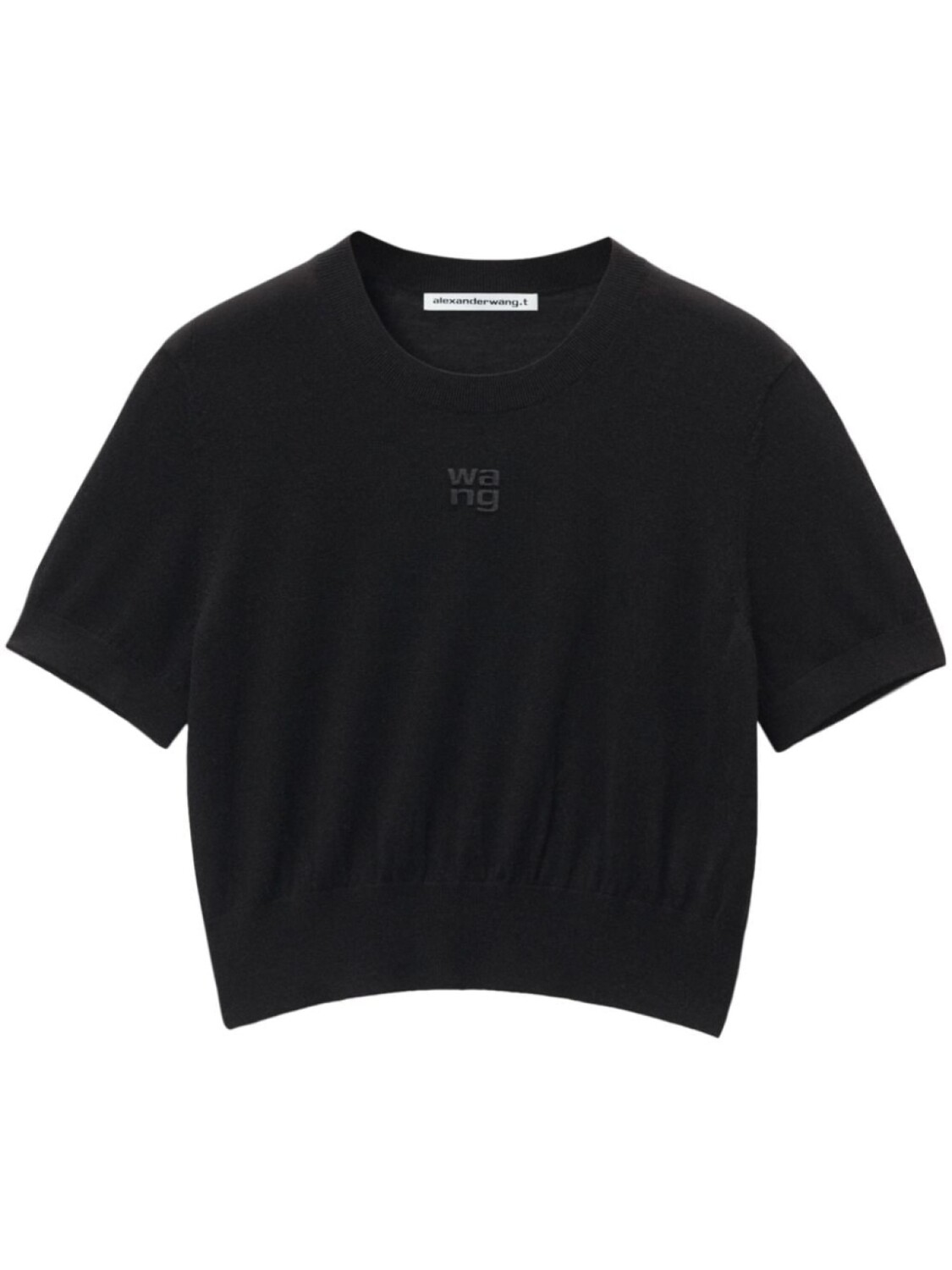 

Alexander Wang футболка с тисненым логотипом, черный
