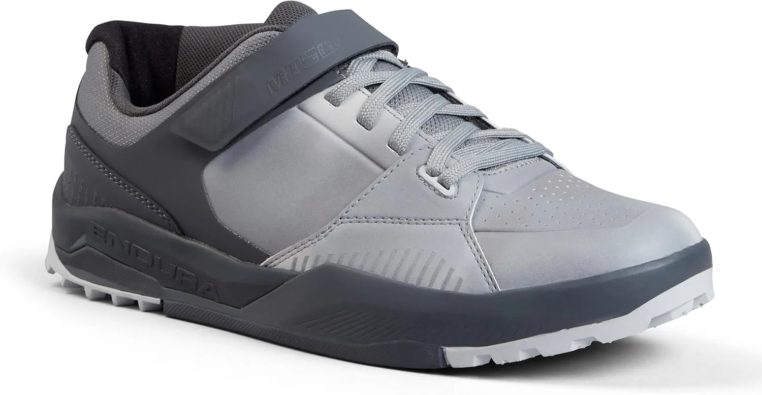 

Велосипедные кроссовки Endura Unisex-Adult MT500 Burner для горного велоспорта с плоской подошвой, серый