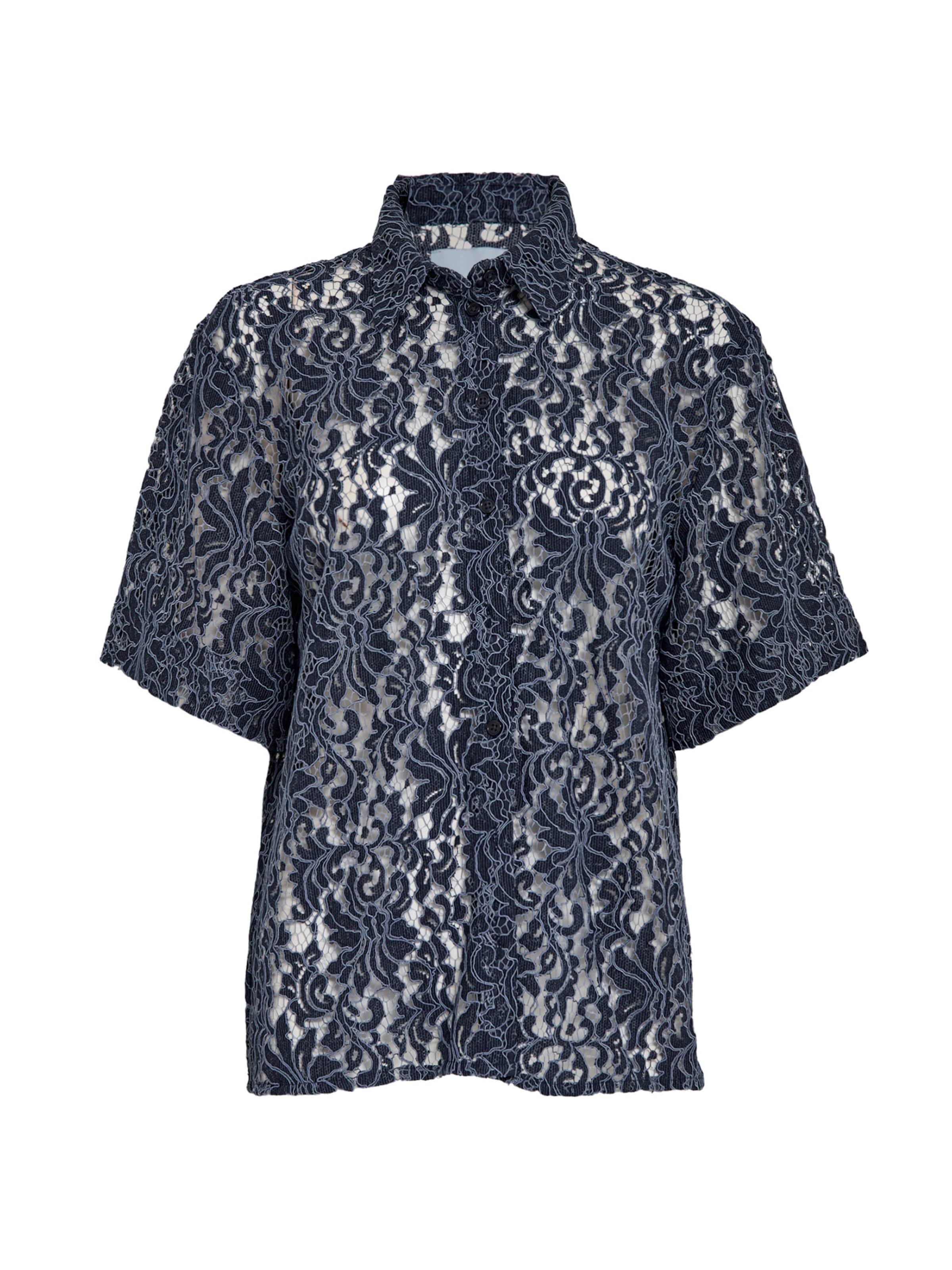 

Minus Блузка 'Tara' в цвете Navy, Light Blue