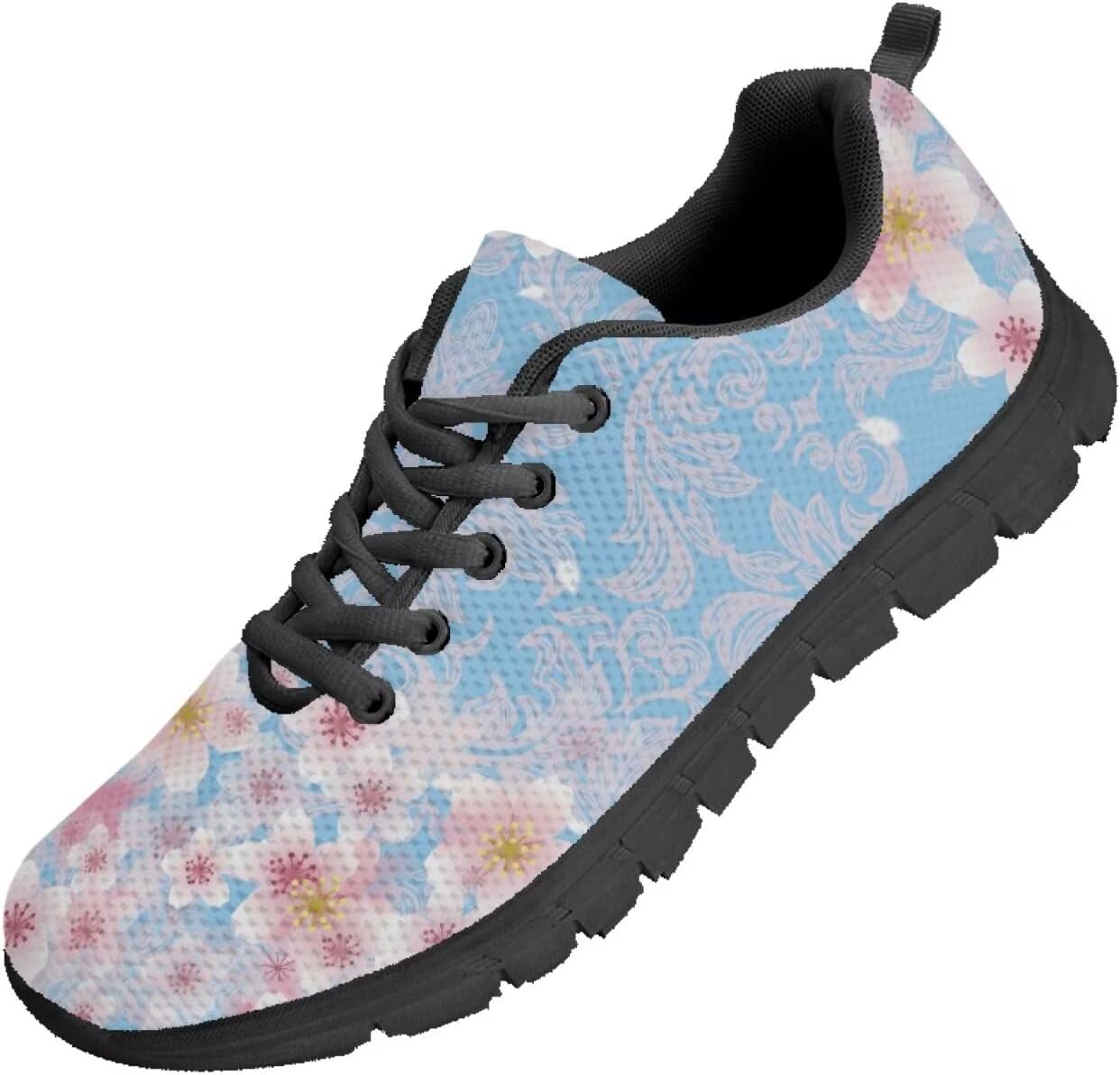 

Мужские кроссовки Funnydude с забавным принтом, повседневные обувь для ходьбы, весенние кеды для тренировок, Cherry Blossom a