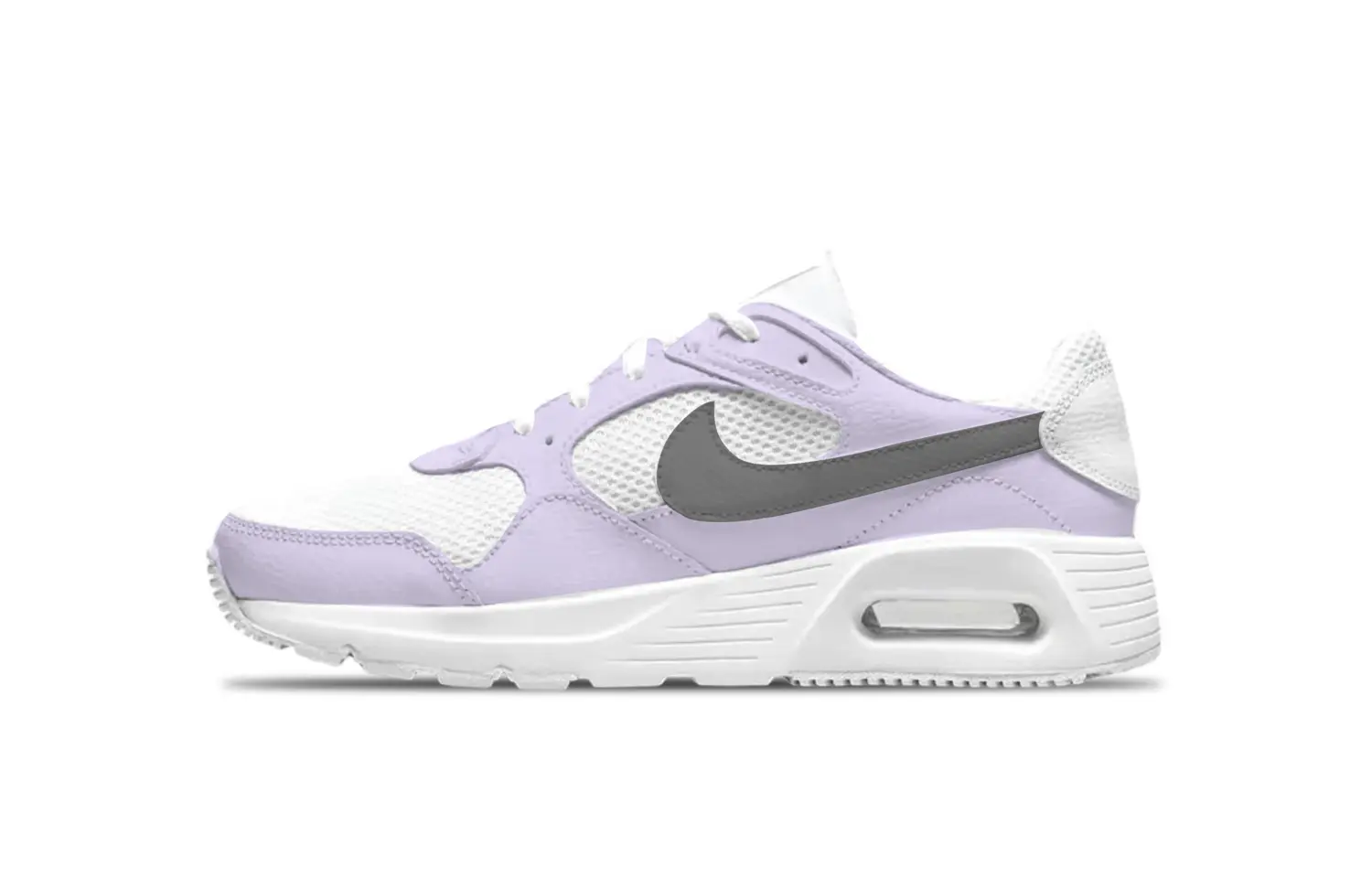 

Кроссовки Air Max SC женские с низким верхом Фиолетовый/белый Nike