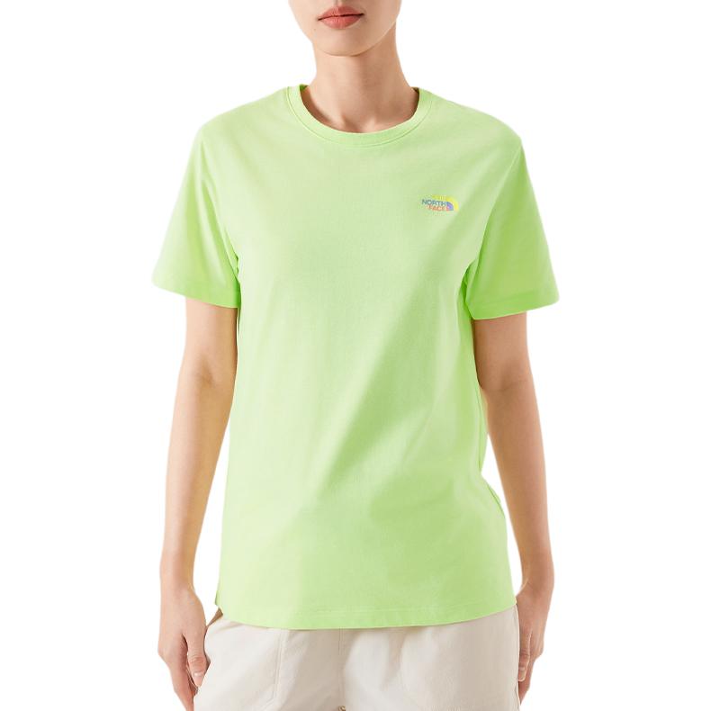 

Футболка женская светло-травянисто-зеленая THE NORTH FACE