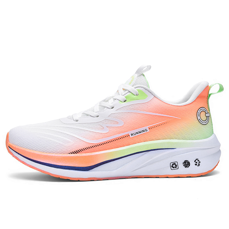 

Дышащие низкие кроссовки для детей и подростков Kung Fu partners, белый/оранжевый