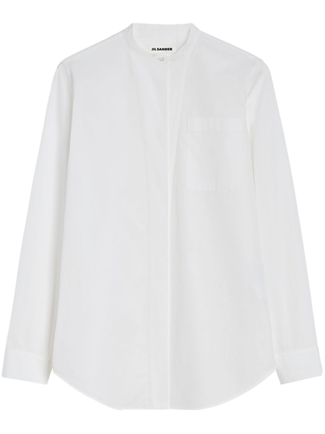 

Jil Sander шелковая рубашка Tuesday, белый
