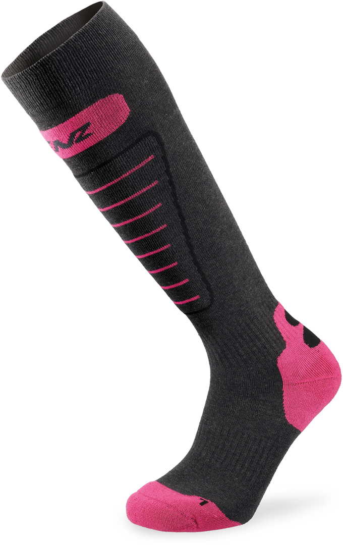 

Lenz Носки Skiing 1.0 grey/pink 35-38