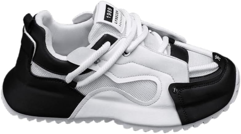 

Мужские модные кроссовки Clolinde, повседневные беговые обувь, белый/черный