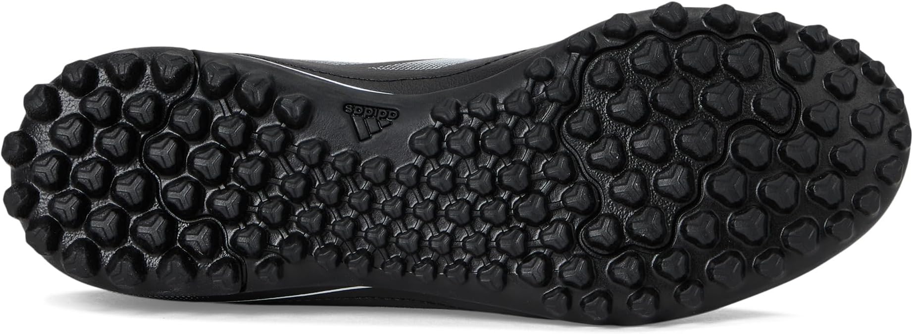 Кроссовки adidas Kids Goletto Ix Turf Soccer Cleats, цвет Black/White/Black — фото 3