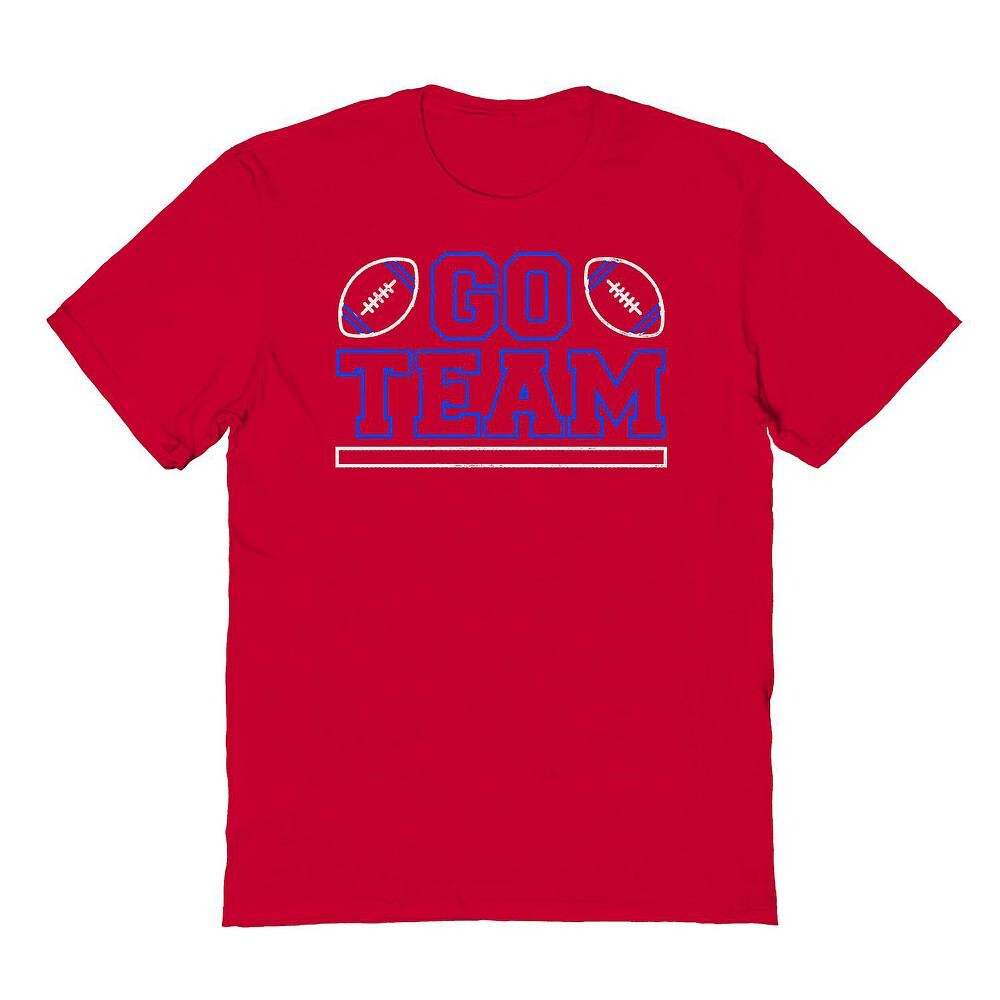 

Мужская футболка с рисунком Duke & Sons Team, цвет Red Blue