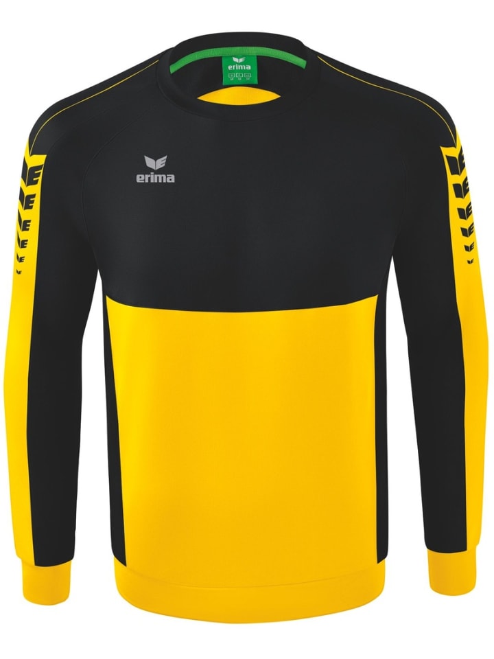 

Пуловер Six Wings Sweatshirt erima, желтый