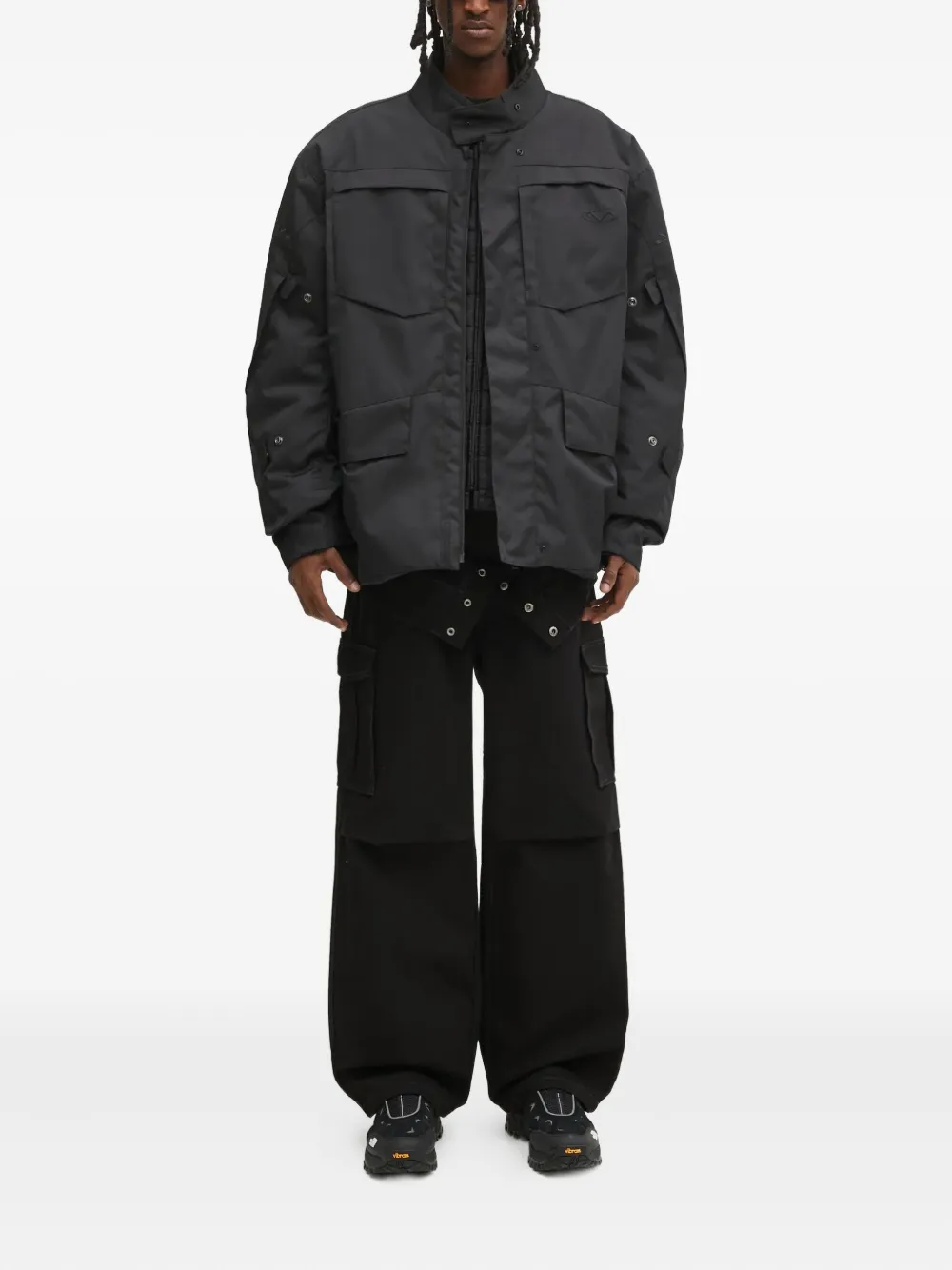 Куртка с множеством карманов Vetements, черный — фото 2
