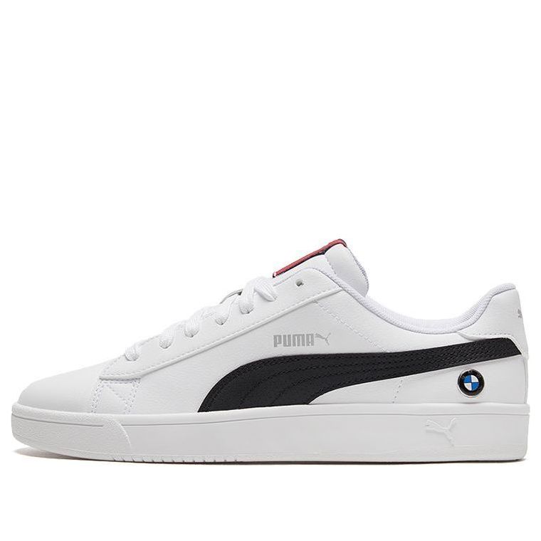 

Кеды PUMA Bmw Motorsport Court White/Black/Red Casual Board Shoes, красный