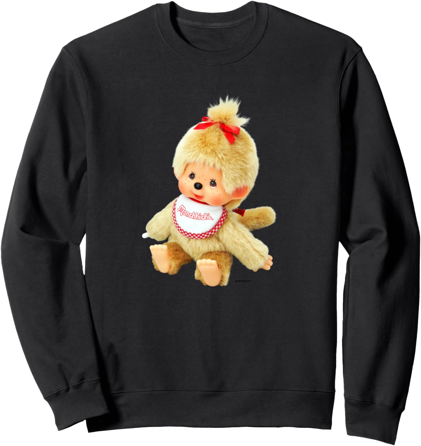 

Толстовка с графическим принтом Monchitch Monchhichi, черный