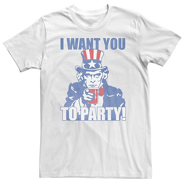 

Футболка Big & Tall I Want You to Party Licensed Character