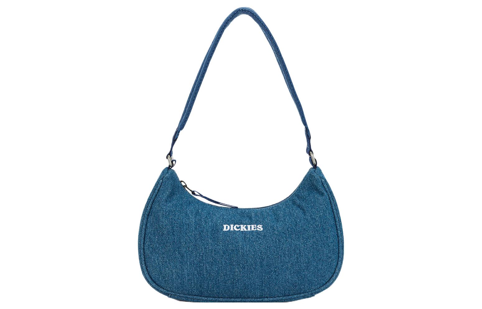 

Dickies Хлопковая женская сумка через плечо голубая