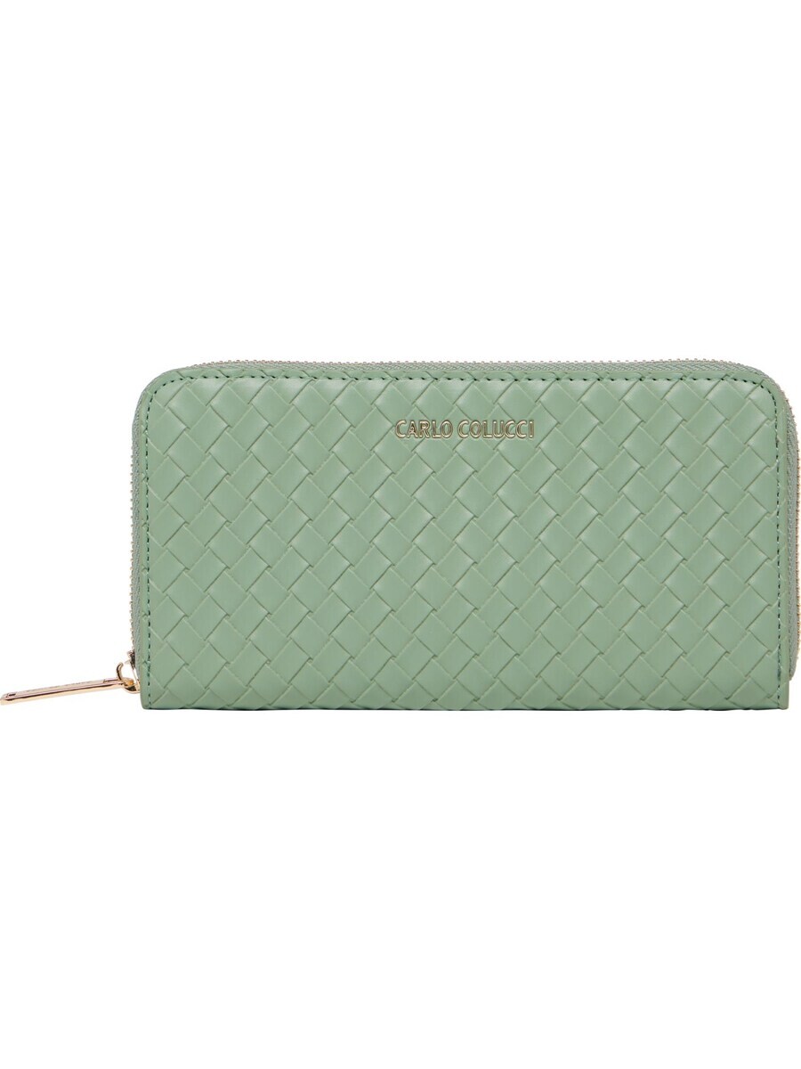 

Кошелек Carlo Colucci Wallet di Biasio, пастельный зеленый