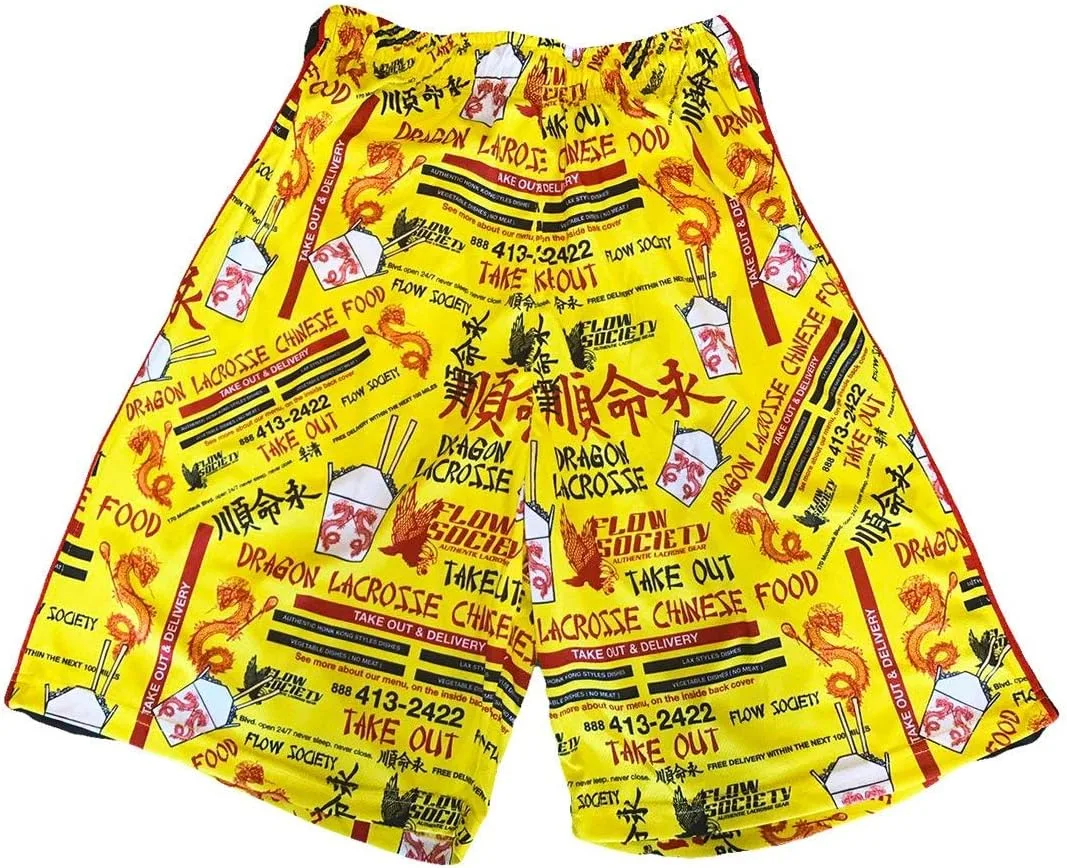 

Мужские шорты Flow Society Yellow Chinese Take Out