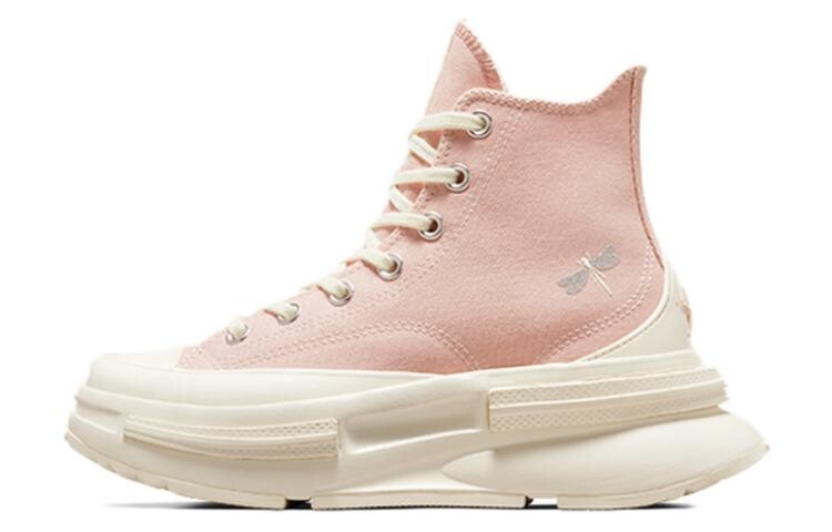 

Кроссовки Run Star Legacy Canvas унисекс с высоким берцем розового цвета Converse, розовый