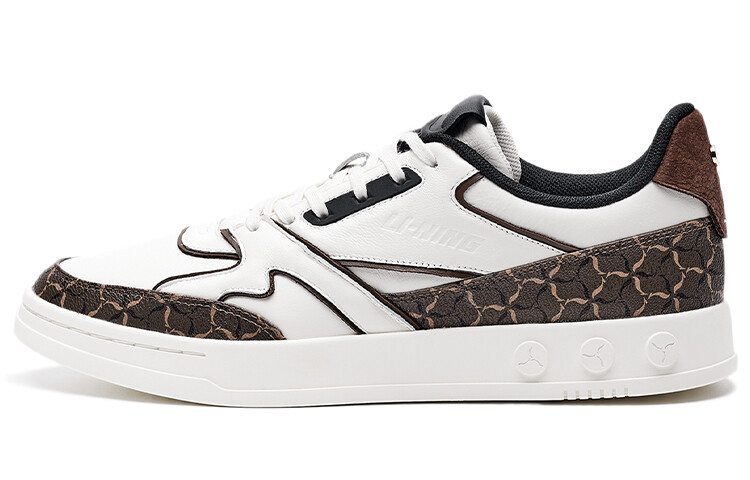 

Кроссовки Li-Ning 1990, бежевые/коричневые, Коричневый, Кроссовки Li-Ning 1990, бежевые/коричневые