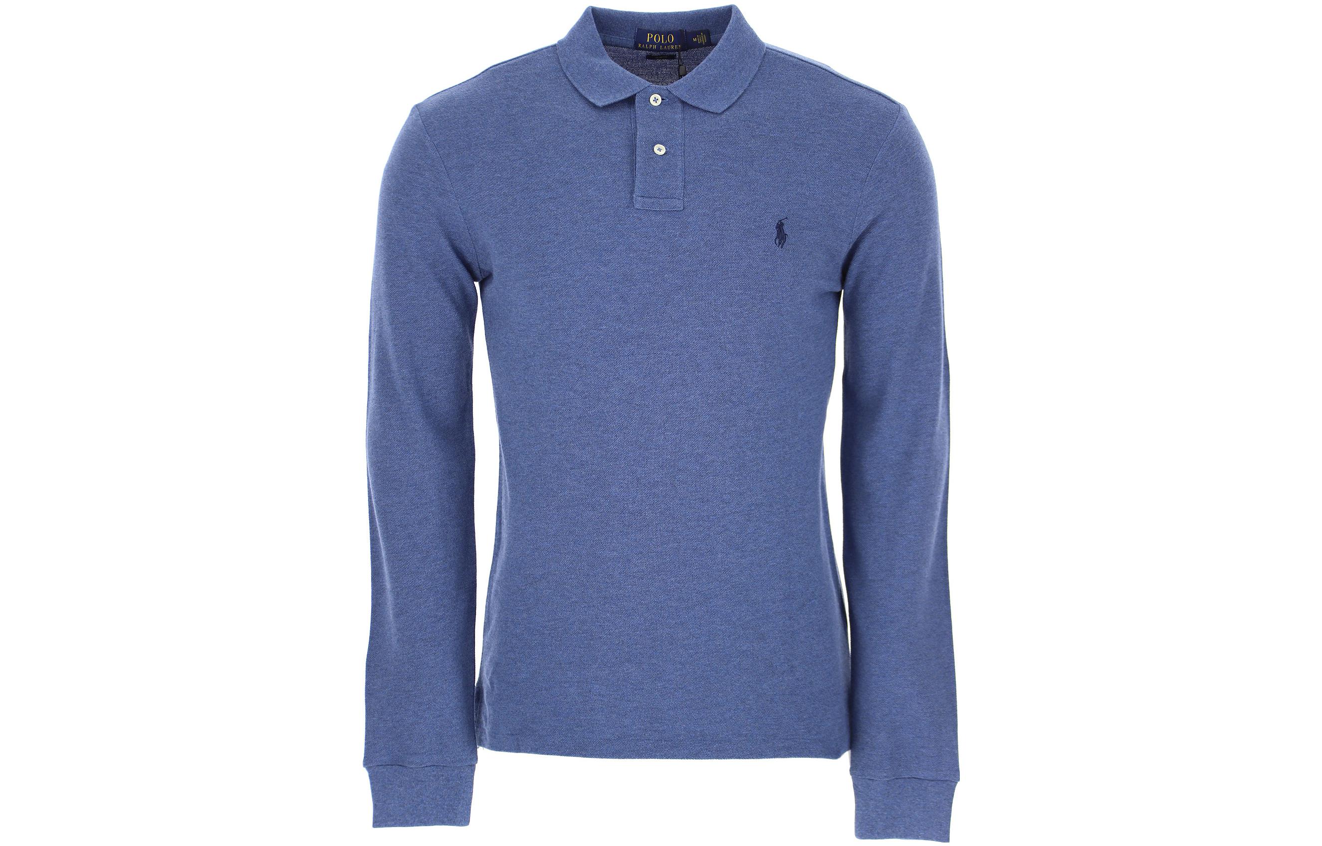 

Футболка поло мужская синяя Polo Ralph Lauren