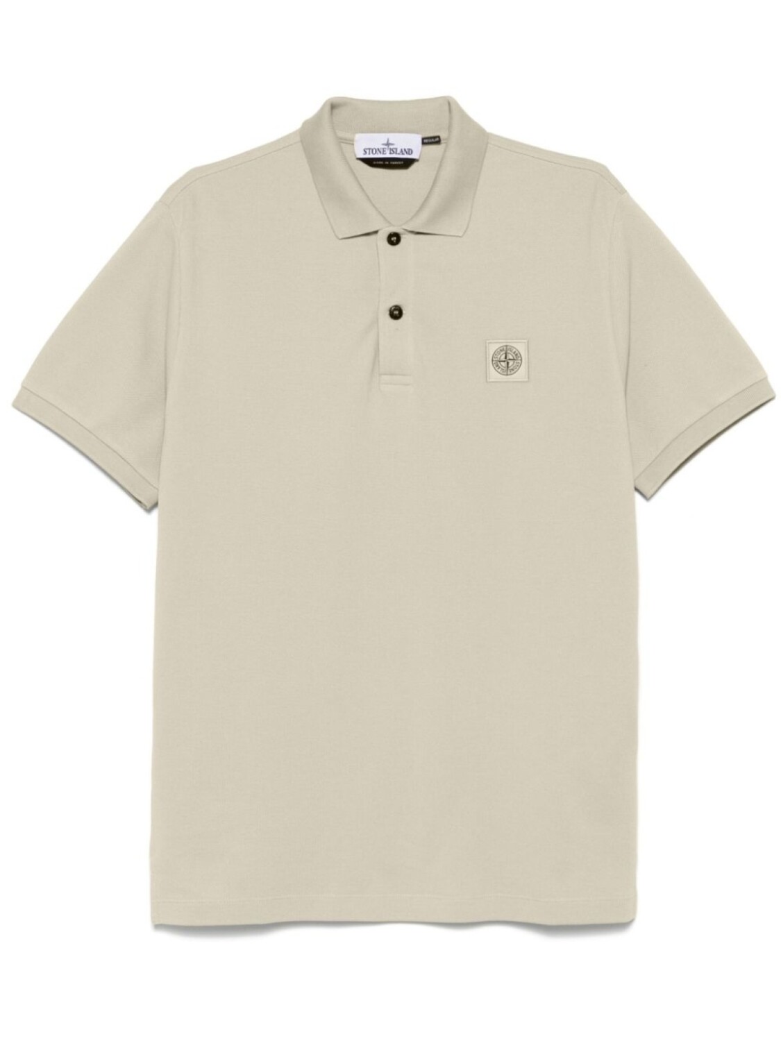 

Stone Island рубашка поло с нашивкой «компас», нейтральный цвет