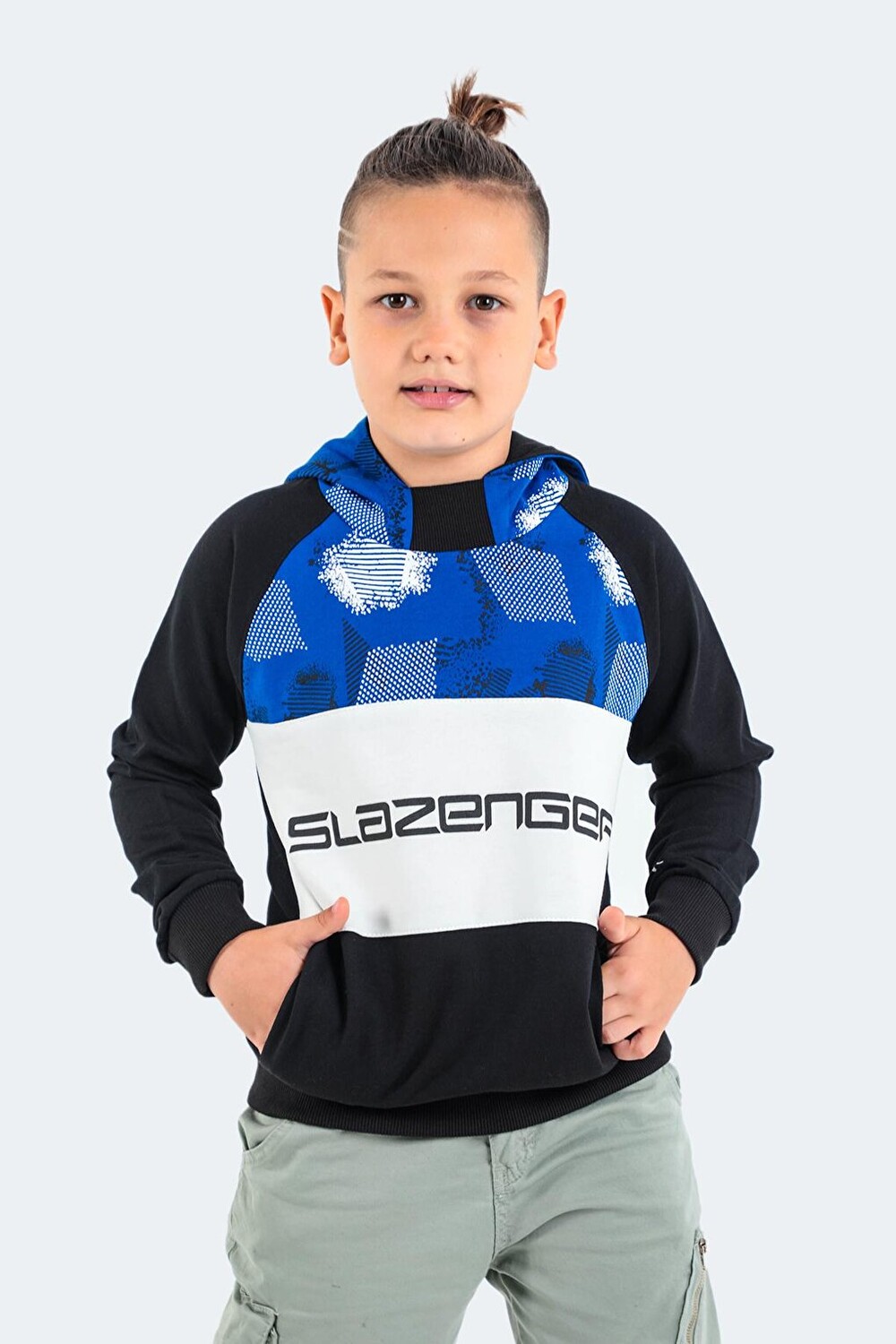 

Детский свитшот унисекс DRAGICA, черный SLAZENGER