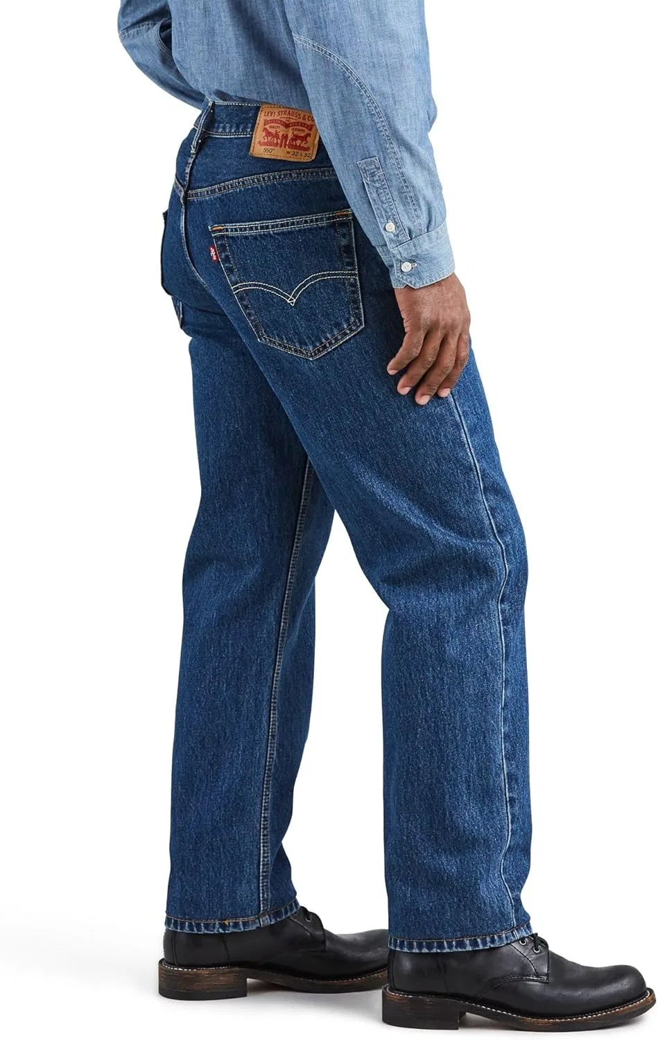 Джинсы Relaxed Fit Levi's, Темный каменный стирка — фото 3