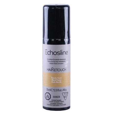 Corrado Hairetouch Retouch Spray Instant Regrowth Concealer Темно-русый 75 мл Echosline Vegan — фото 2