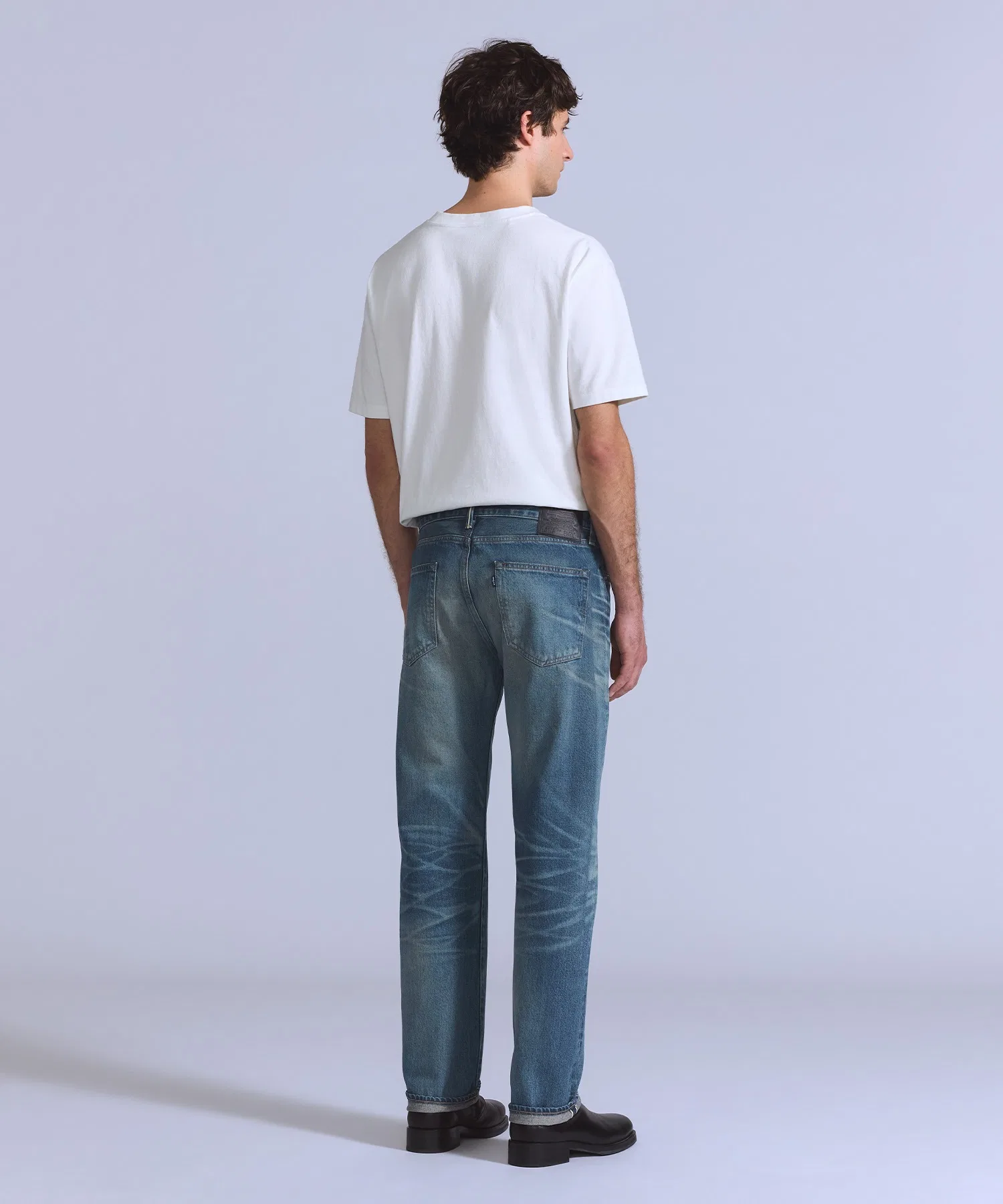 Джинсы Levi's BLUETAB™ 505™ Regular Fit, цвет Medium Indigo, Сделано в Японии — фото 4