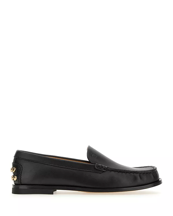 Женские кожаные лоферы-тапочки Tod'S, черный — фото 3