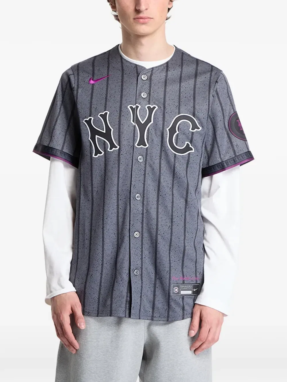 Ограниченная серия формы Nike MLB City Connect, серый