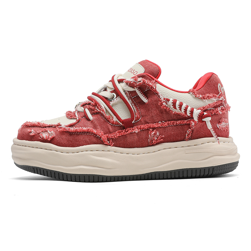 

V ZERO FIVE Красные повседневные туфли мужские красные женские, цвет Red Women's