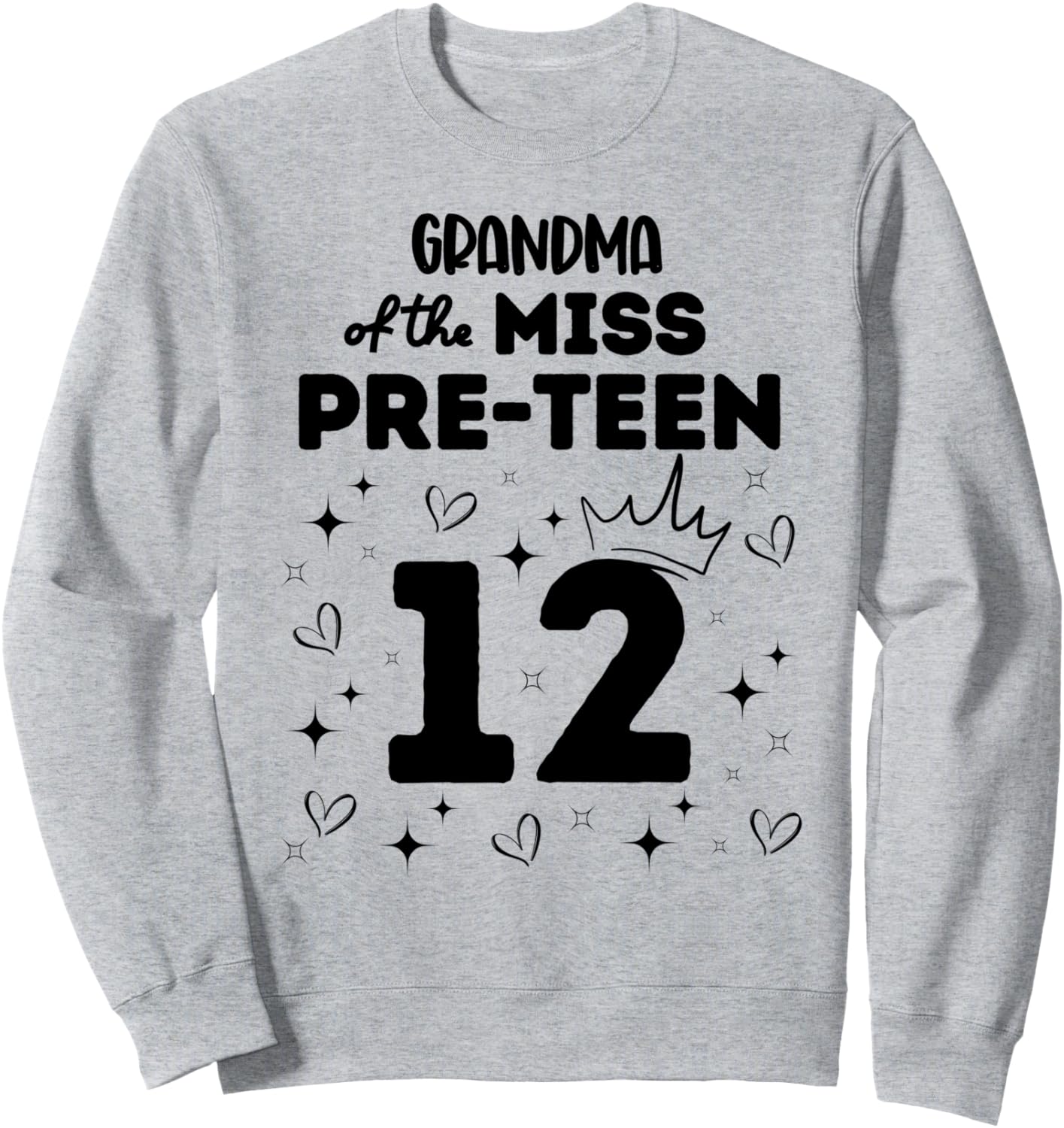 

Толстовка для вечеринки в честь 12-летия в стиле «Бабушка мисс-подростка» (черная тематика) Family Look Black Theme Birthday Decorations Gifts, Черный, Толстовка для вечеринки в честь 12-летия в стиле «Бабушка мисс-подростка» (черная тематика) Family Look